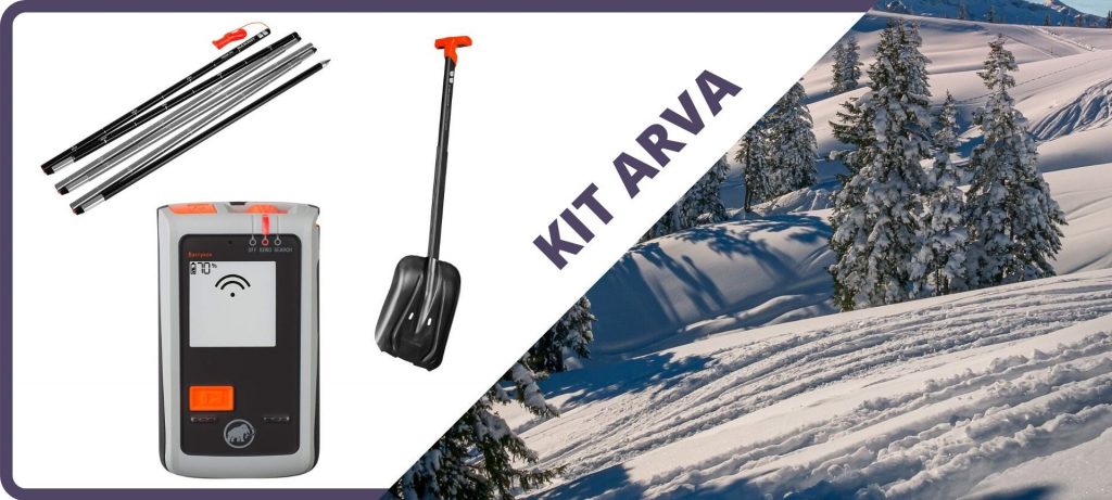 kit arva per ciaspole