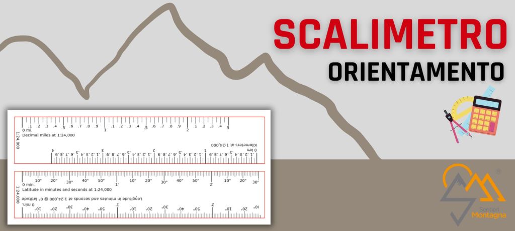 Scalimetro per Orientarsi in Montagna