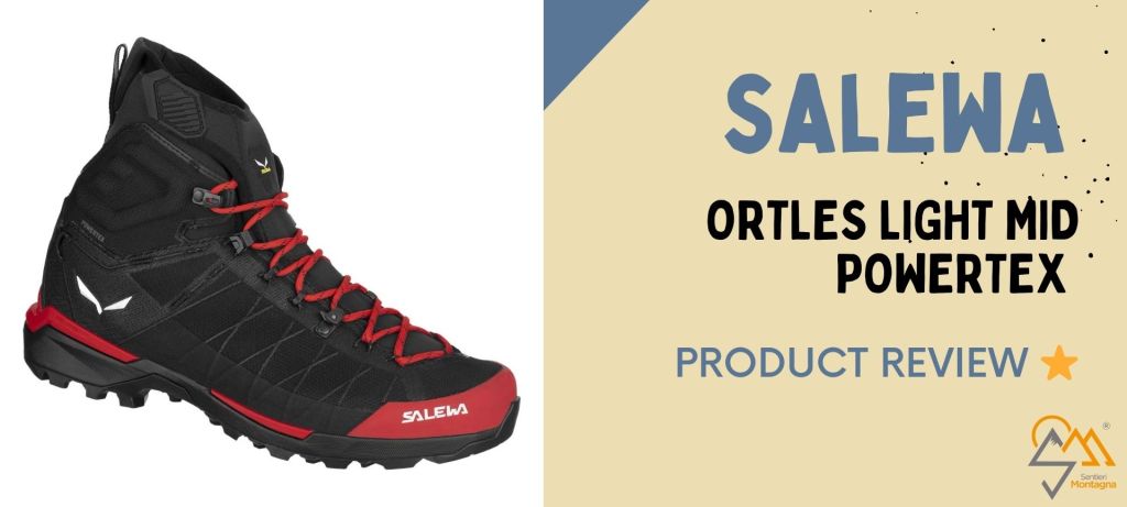 scarpe per ciaspole ORTLES LIGHT MID POWERTEX Salewa